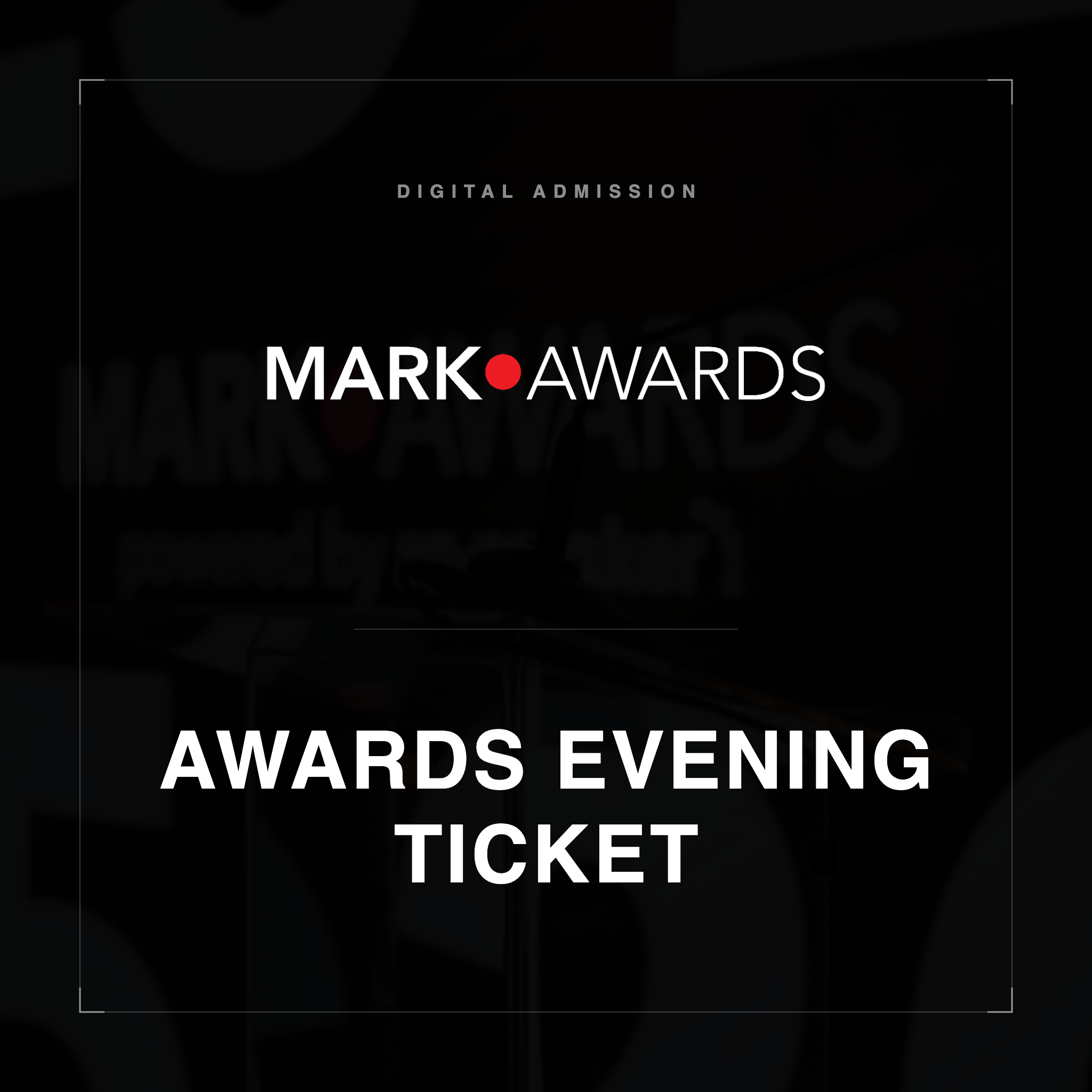 The Mark Awards 2026 Ticket